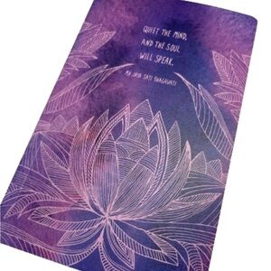 New Purple Lotus Lined Journal Affirmations Gratitude Meditations